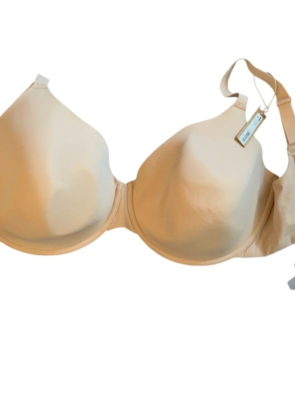 SKIMS Fits Everybody T-Shirt Demi Bra Size 38H Mica NWT - Picture 1 of 5